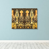 Cephalopod Octopus Tintenfisch Meeresnatur Leinwanddruck (Insitu (Holzboden))