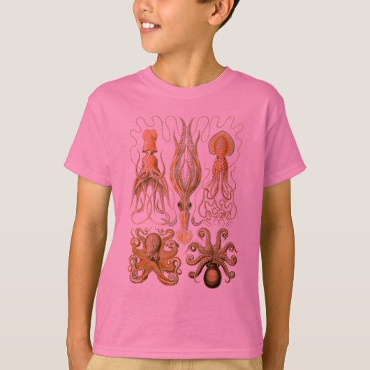 Cephalopod Octopus Tintenfisch Meeresnatur T-Shirt (Vorderseite)