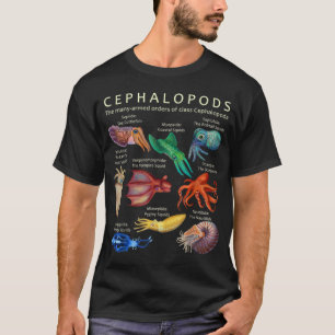 Cephalopod Octopus Tintenfisch Tintenfische und Na T-Shirt