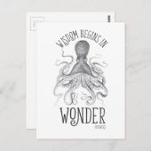 Cephalopod Postkarte (Vorne/Hinten)