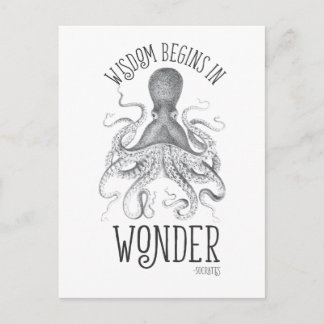 Cephalopod Postkarte