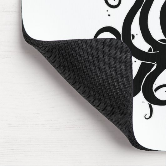 cephalove Schwarzes Mousepad (Ecke)