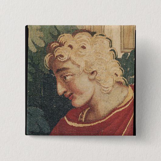 Cephalus und Procris, Sonderkommando des Kopfes Button (Vorderseite)
