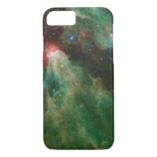 Cepheus B und C Grüner Nebel Case-Mate iPhone Hülle (Rückseite)