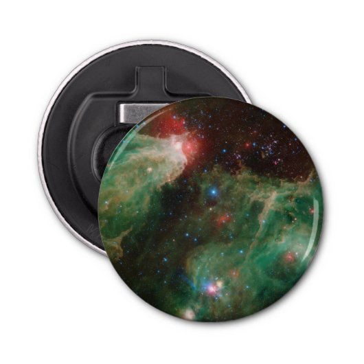 Cepheus B und C Grüner Nebel Flaschenöffner (Vorderseite)