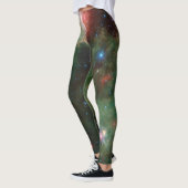 Cepheus B und C Grüner Nebel Leggings (Links)