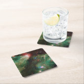 Cepheus B und C Grüner Nebel Rechteckiger Pappuntersetzer (Vor Ort)