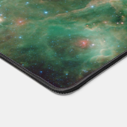 Cepheus B und C Grüner Nebel Schreibtischunterlage (Ecke)