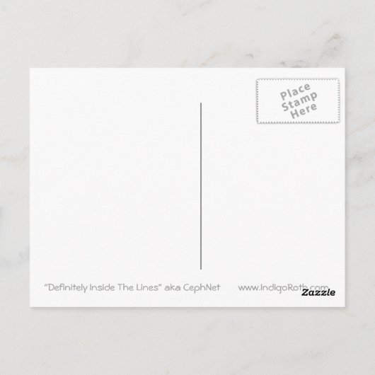 Cephnet (TM) Postkarte (Rückseite)