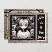 Cepy Little Child Pumpkin Patch Halloween Postkarte (Vorne/Hinten)