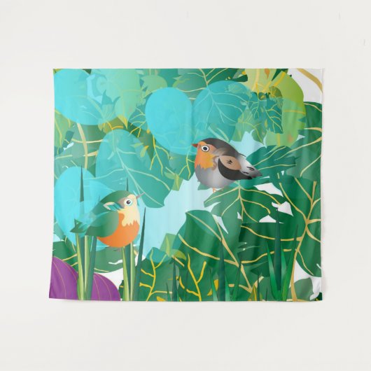 C'era una volta un mondo colorato... wandteppich (Vorderseite (Horizontal))