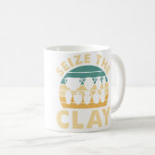 Ceramic Artist Clay Maker Funny Pottery Hobby Kaffeetasse (VorderseiteRechts)
