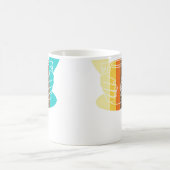 Ceramic Artist Vintage Style Pottery Kaffeetasse (Mittel)