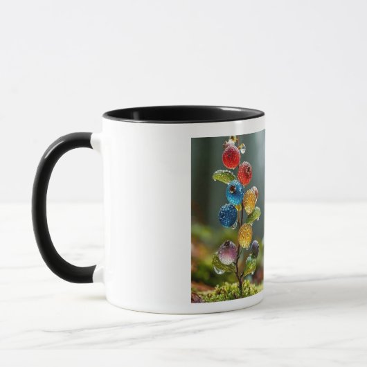 ceramic cherry coffee mug tasse (Links)