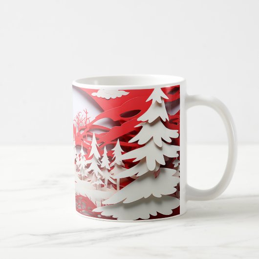 Ceramic Christmas Mug Kaffeetasse (Rechts)