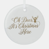 Ceramic Circle Ornament (Vorderseite)