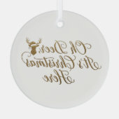 Ceramic Circle Ornament (Rückseite)