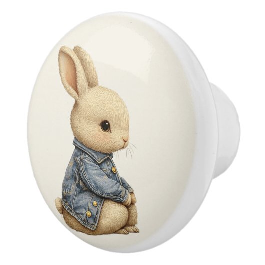 Ceramic Drawer Pull - Fleeting Daydream (B) Keramikknauf (Rechts)