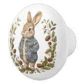 Ceramic Drawer Pull - Peter Rabbit Inspired Keramikknauf (Rechts)