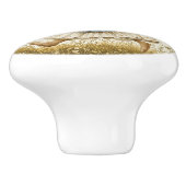 Ceramic Drawer Pull - Running Free Keramikknauf (Seitenansicht)