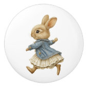 Ceramic Drawer Pull - Running Free no Background Keramikknauf (Vorderseite)