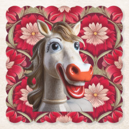 Ceramic Horse Coaster Untersetzer
