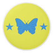 Ceramic knob pull with flag of Bady Bassit Keramikknauf (Vorderseite)