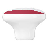 Ceramic knob pull with flag of Thailand Keramikknauf (Seitenansicht)