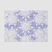 Ceramic lace blue of Greece & snowflake Seidenpapier (Vorderseite)