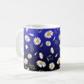 Ceramic mug, Daisy coffee mug, tea cup Kaffeetasse (Vorderseite Links)