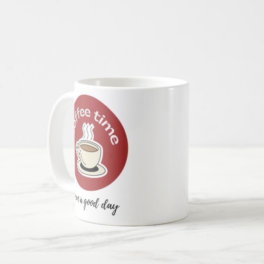 Ceramic mug for coffee lovers kaffeetasse (Vorderseite Links)