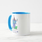 Ceramic Mug - Road to a Friend's House Tasse (Vorderseite Links)