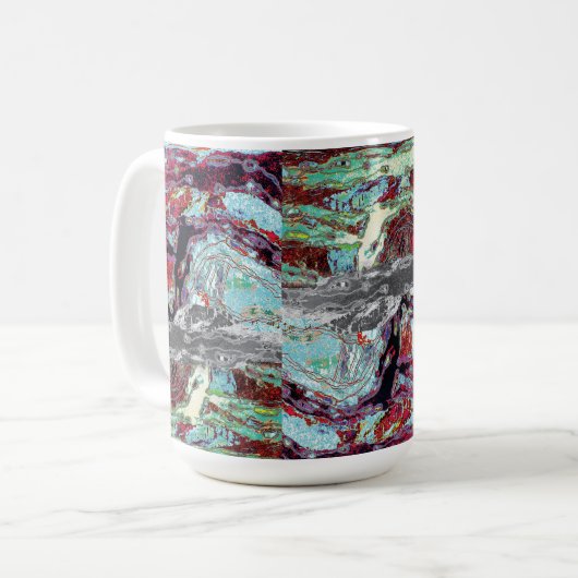 Ceramic Mug – Strata Pulse Kaffeetasse (Vorderseite Links)