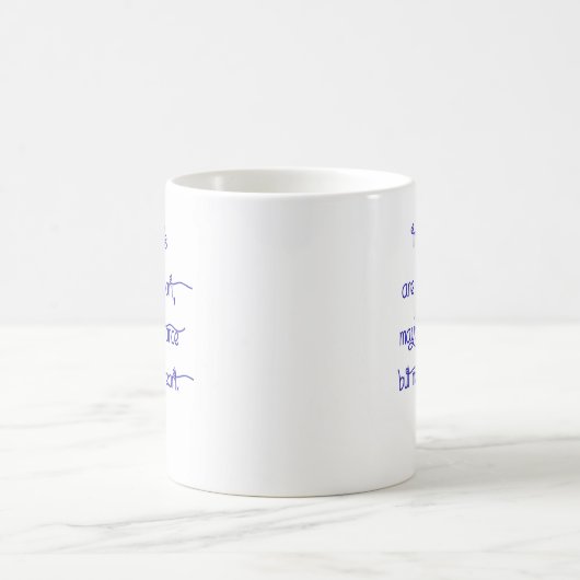 Ceramic Mug - True Friends Are Never Apart... Kaffeetasse (Mittel)