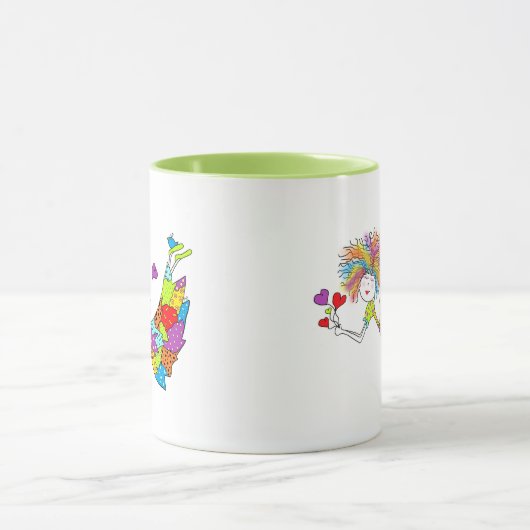 Ceramic Mug Whimsical Fairy Tasse (Zentrum)