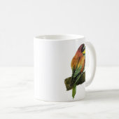 Ceramic mug with Bee-eater design Kaffeetasse (VorderseiteRechts)