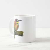 Ceramic mug with Bee-eater design Kaffeetasse (Vorderseite Links)