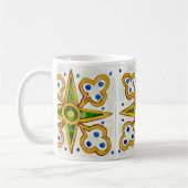Ceramic mug with traditional Sicilian tile design Kaffeetasse (Links)