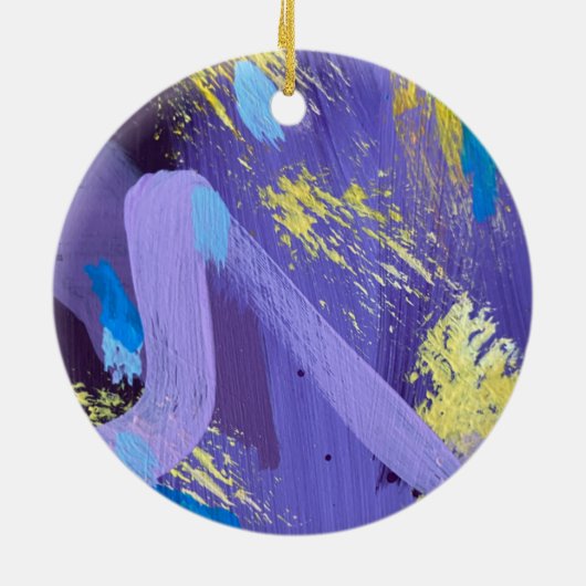 Ceramic Ornament in Sparkler Design (Hinten)