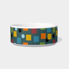 Ceramic Pet Bowl - Mid-Century Modern 1.3 Seamless Napf