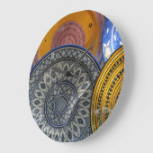 Ceramic Plate Große Wanduhr (Winkel)