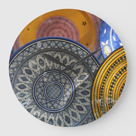 Ceramic Plate Große Wanduhr (Vorderseite)