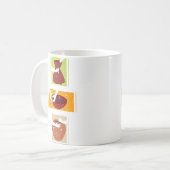 Ceramic Retro Kiln Pottery Lover I Pottery Kaffeetasse (Vorderseite Links)