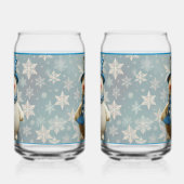 Ceramic Snowman Glass Dosenglas (Links)