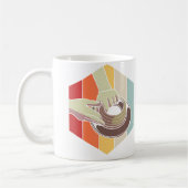 Ceramic Teacher Retro Pottery Kaffeetasse (Links)