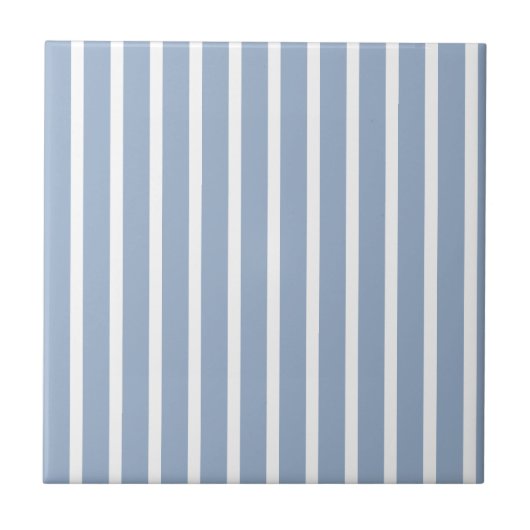 Ceramic Tile  Blue Stripe  Fliese (Vorderseite)