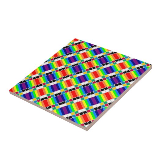 Ceramic Tile Colorful Colors Square  Fliese (Seite)