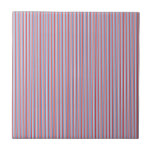 Ceramic Tile Colorful Red White Blue Stripe Fliese<br><div class="desc">Ceramic Tile Something for everyone offers customized personalized tiles especially designed to enhance the beauty of your home. This uniquely designed tile guarantees a beautiful finish to all your home decor tile designs. While you are here already you may want to view other related bathroom items such as, shower curtain...</div>