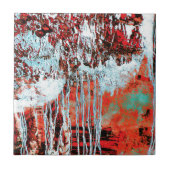 Ceramic Tile – Corrosion Pulse Fliese (Vorderseite)