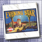 CERAMIC TILE - ''Evening Star'' - Crate Label Fliese